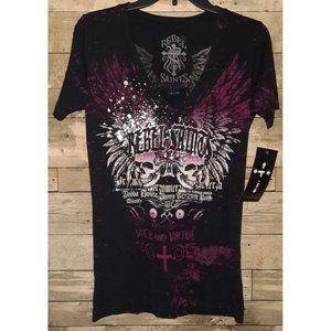 NEW W/TAGS AFFLICTION REBEL SAINTS SIZE LARGE